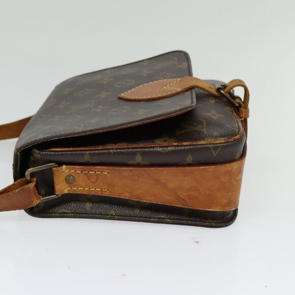 LOUIS VUITTON Monogram Cartesier MM Shoulder Bag M51253 LV Auth BA3130 - Picture 6 of 16